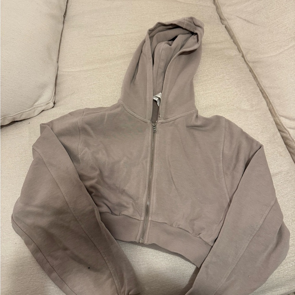 ALO Yoga Light Gray Hoodie
